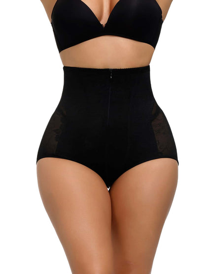 Zip Front Shapewear Panty