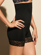 Lace Trim High Waisted Shapewear Panty